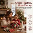 thumbnail image 5 of 2026 New Christmas DIY Quilted Fabric Tree Kit, 3D Fabric Patchwork Craft Set for Beginners, Handmade Tabletop Holiday Decor, Ideal for Christmas Decoration,B, 5 of 7