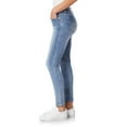 thumbnail image 2 of WallFlower Women's Ultra Skinny Mid-Rise Insta Soft Juniors Jeans (Standard and Plus), 2 of 9