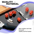 thumbnail image 5 of 16 piezas de clips para cama de impresora 3D, abrazadera para cama caliente, plataforma de vidrio, fijación y nivelación de silicona para cama sólida., 5 of 5