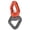 Gray Orange, variant on M Buder Outdoor Climbing Safety Rotational Device Swing 360 Degree Rotator Hanging Accessory for Yoga, Aerial Silks & Gymnastics, Black Blue (4.33 in / 11 cm)