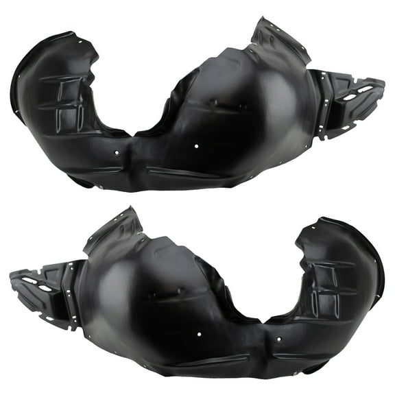 TRQ Front Inner Fender Liner Set Fits Select 2016-2018 Chevrolet Malibu GM1248265 GM1248279 GM1249265 GM1249279