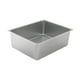 thumbnail image 2 of Caja de arena de acero inoxidable para gatos, orinal abierto, inodoro portátil de lado alto 45cmx35cmx15cm, 2 of 9