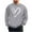 Gray B, variant on Stamzod Men's Crewneck Sweatshirt Lover Heart Printed Long Sleeve Tops Casual Valentines Sweatshirts for Men Gray B XL
