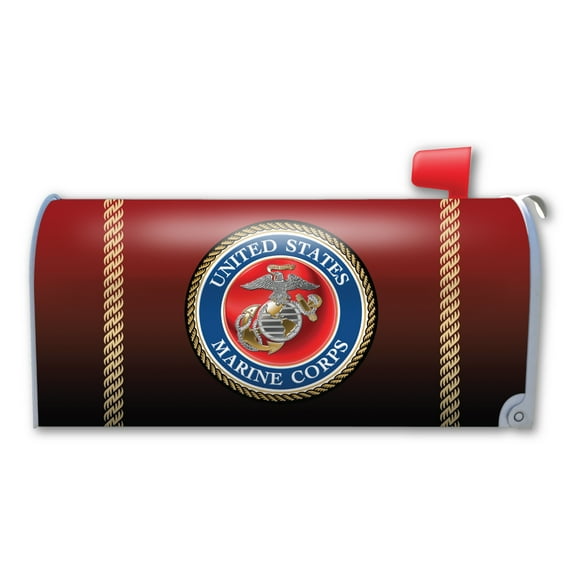 Magnet America USMC Seal Magnetic Mailbox Cover
