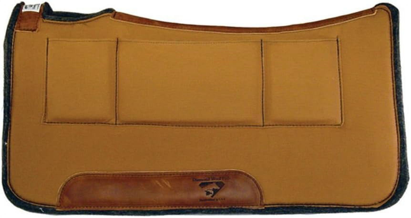 Diamond Wool Contour Relief Pad w/Shim Pockets Tan 30X30