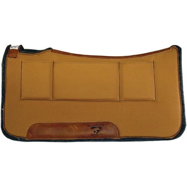 Diamond Wool Contour Relief Pad w/Shim Pockets Tan 30X30