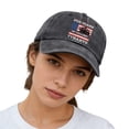 thumbnail image 2 of Helii Printed Baseball Cap Adjustable Sun Hat Casual Trucker Hat for Men Women, 2 of 5