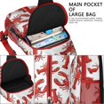 thumbnail image 4 of Crossbody Sling Backpack for Women Men Cute Crab Pattern Shoulder Sling Crossbody Casual Chest Bag for Travel Sports Running Hiking, 4 of 6