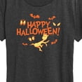 thumbnail image 3 of Dr. Seuss - Happy Halloween Eyes - Women's Short Sleeve Graphic T-Shirt, 3 of 6