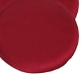 thumbnail image 3 of Coussin de Tabouret Rond Durable Doux Lavable Remplaçable pour Chaise de 12-18 Pouces Rouge Vin, 3 of 8