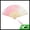 Pink White, variant on Unique Bargains Folding Fan 1Pc for Party Gray Joyful Magpie on Plum Blossom Branch Design