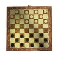 thumbnail image 2 of Juego de ajedrez portátil 3 en 1 Juegos de tablero de ajedrez plegables de madera Ajedrez, 2 of 8