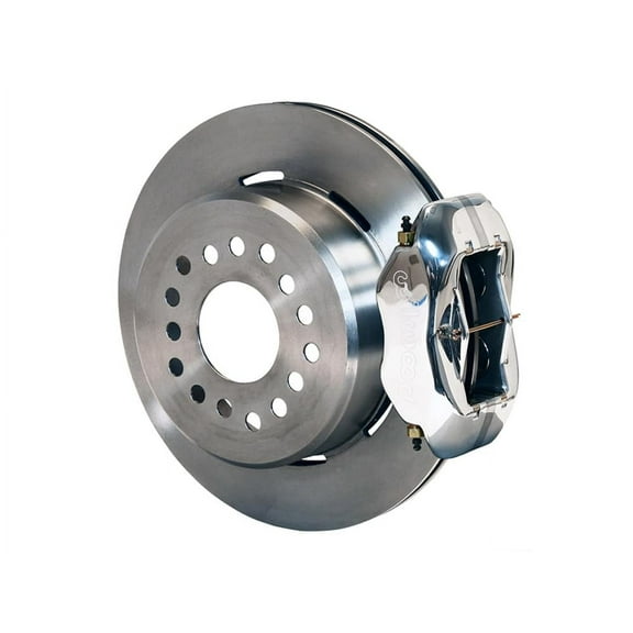 Wilwood 140-7139-P Dynalite Pro Rear 12.19" P-Brake Big Brake Kit, Polished, Compatible with Big Ford 2.36" Offset