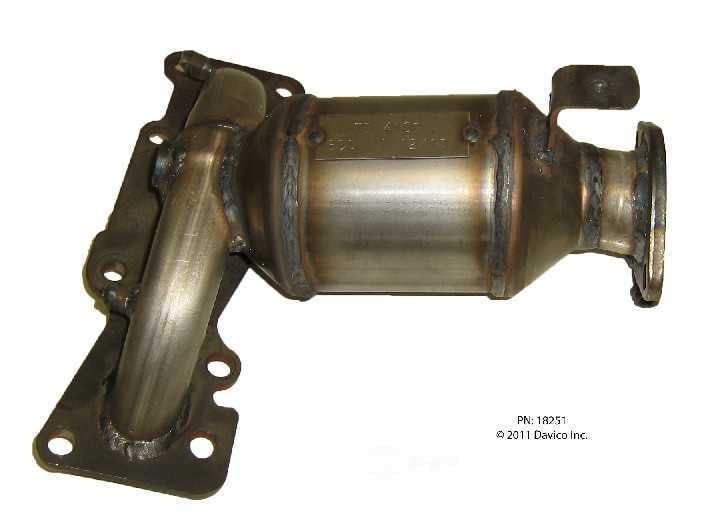 Davico Mfg 18251 Direct-Fit Catalytic Converter - Manifold