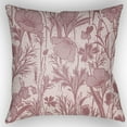 thumbnail image 4 of Chinoiserie Floral 20 x 20 x 4 Made to Order Throw Pillow, 4 of 7