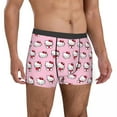 thumbnail image 3 of Hello Kitty Pattern Cartoon Boxer Shorts Panties Printed Underwear Quilt Underpants Men Sanrio Comfortable Boxers Briefs, 3 of 5