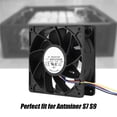 thumbnail image 4 of Dc 12V 5.0A 7500Rpm Reemplazo Del Ventilador De Refrigeración Conector De 4 Pines Para Antminer S7 S9 Inevent EL006906-00, 4 of 6