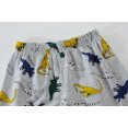 thumbnail image 5 of FEDPOP Dinosaur Pajama Toddler Boy Pjs Kids Summer Short Sleepwear 6T, 5 of 7