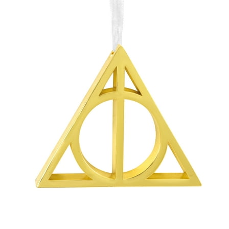 Hallmark Ornament (Harry Potter Deathly Hallows Symbol Metal)