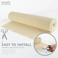 thumbnail image 4 of Simplify 40 Square ft PVC Heavy Duty Grip Liner in Taupe, 4 of 7