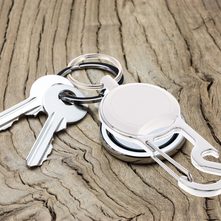 Key Rings With Rope Nylon Rope Keychain Retractable Keychain With Nylon Rope - Anti-Loss ...