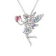 thumbnail image 1 of Collar de hadas para niñas adolescentes, colgante de piedra de nacimiento, regalo para niñas, regalo de joyería de cristal austriaco chapado en oro blanco TUNC  Sencillez, 1 of 5