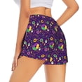 thumbnail image 3 of Fotbe Mardi Gras and Donuts Womens High Waist Running Shorts Athletic Workout Quick Dry Shorts for Women with Pockets Gym Yoga Summer Shorts-Small, 3 of 9