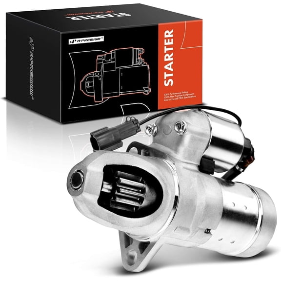 A-Premium Starter Motor Compatible with Nissan Maxima 2000-2003 3.0L 3.5L & Infiniti I30 2000-2001 3.0L, I35 2002-2004 3.5L, 12V 1.4KW 11 Teeth CCW, Replace# 23300-5Y710 233005Y710