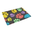 thumbnail image 3 of MKHERT Paw Print Doormat Rug Home Decor Floor Mat Bath Mat 23.6x15.7 inch, 3 of 3