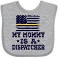 thumbnail image 3 of Inktastic Dispatcher Mom Emergency Boys or Girls Baby Bib, 3 of 4