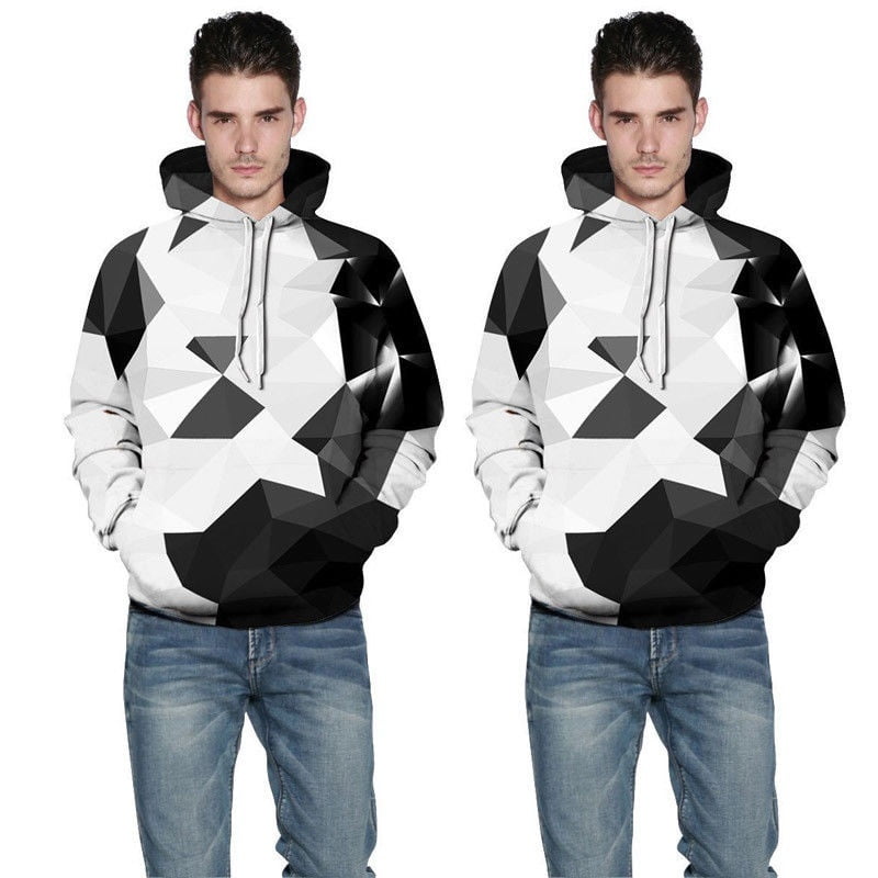 Men Women 3D Graphic Printed Sweatshirt Pullover Hoodie Sweater Jacket Coat Tops 