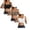 Black & White & Khaki, variant on 3 Piecess Cotton Shelf Bra Camisole Tops for Women 2 In 1 Breathable Trendy Summer Tshirt Adjustable Spaghetti Strap Basic Sleeping Undershirt