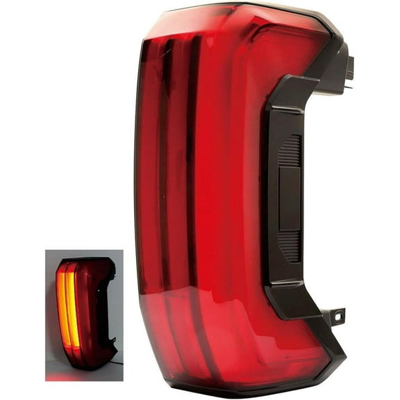 EPOTOOR Right Passenger Side Tail Light 815500C130 Replacement for 2022 2023 Toyota Tundra Low Configuration Rear Brake Lamp