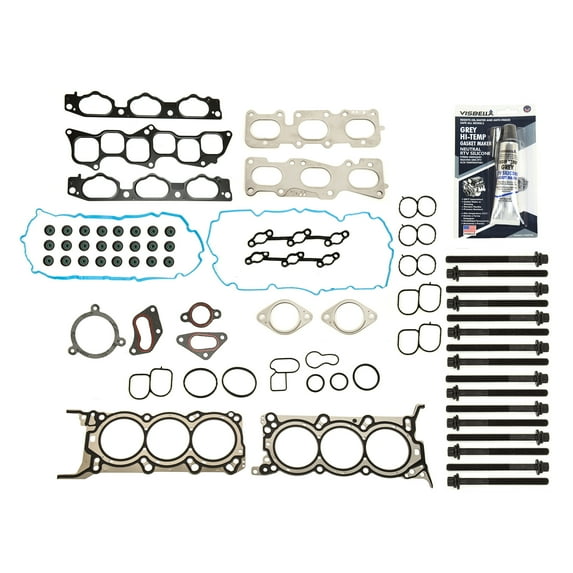 Evergreen HSHB5138 Head Gasket Bolts Set Fit 09-11 Kia Borrego 3.8L V6 DOHC G6DB