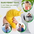 thumbnail image 1 of Juguete Fidget Slug, HUOGUO, 7,5 cm, 3D, articulado, divertido y relajante, 1 of 5