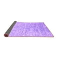 thumbnail image 2 of Ahgly Company Indoor Square Abstract Purple Contemporary Area Rugs, 3' Square, 2 of 4