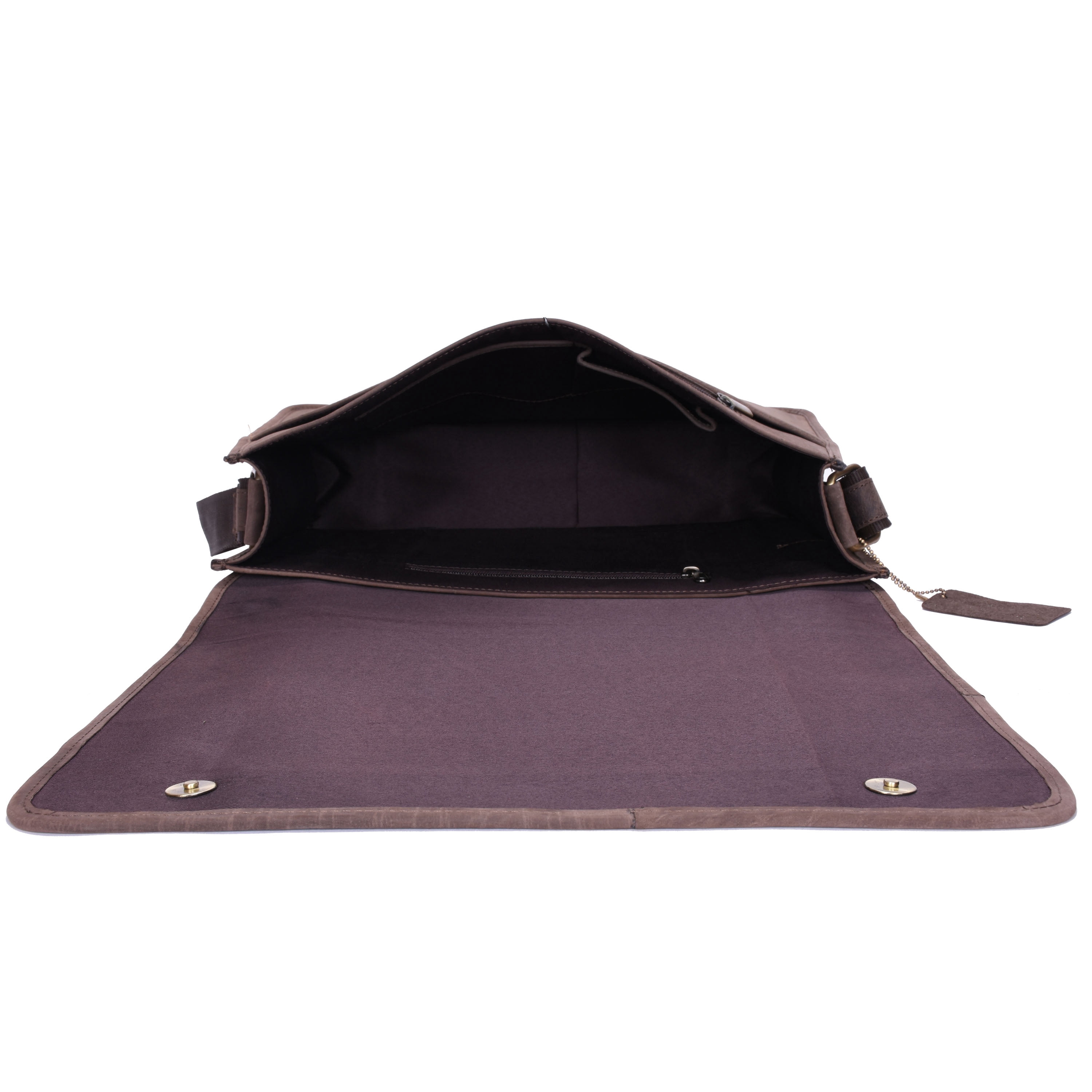 Genuine Leather Expandable Portfolio Messenger Shoulder Bag Brief Case Back to  18MB203DB