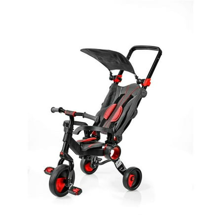 Galileo GB-1002-R Foldable 2-in-1 Stroller & Tricycle,