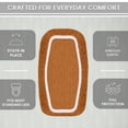 thumbnail image 4 of HOME WEAVERS Waterford Collection Cotton Toilet Tank Cover, 10" x 22", Terracotta, 4 of 9