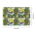 thumbnail image 3 of Goofa 16"x24" Inches Surfing Dinosaur Doormats for Outdoor Entrance - Non-Slip Welcome Mat, Heavy Duty Door Mats Outdoor, Spring Doormat, 3 of 9