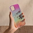 thumbnail image 5 of Compatible with iPhone 11 Case for Women Girls,Luxury Shiny Fashion Gradient Glitter Bling Cute Clear Acrylic Plate Shockproof Case for iPhone 11(Gradient Rainbow), 5 of 13