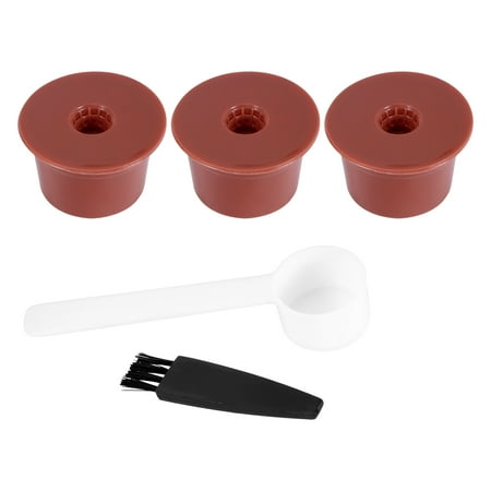 

3Pcs Coffee Capsule Stainless Steel Coffee Filter Cup for Caffitaly Coffee Capsule Shell Filled with Reusable Shell