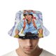 thumbnail image 4 of Chico de Oro Sombrero bucket para adultos, gorra de protección solar, sombrero de pescador plegable para viajes al aire libre, pesca y actividades de verano, 4 of 6