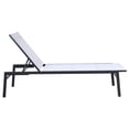 thumbnail image 6 of Meridian Furniture Maldives Cream Water Resisting Fabric Patio Adjustable Chaise, 6 of 11