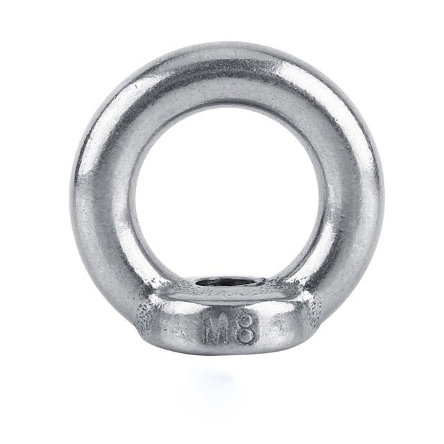 Tuercas De Ojo De Acero Inoxidable Tuerca De Elevación Tuerca De Ojo De Elevación Tuerca Sujetador 1pc DIN582 Acero Inoxidable Lifting Eye Nuts Fastener For Cable Rope M8 Cergrey Lifting Eye Nut