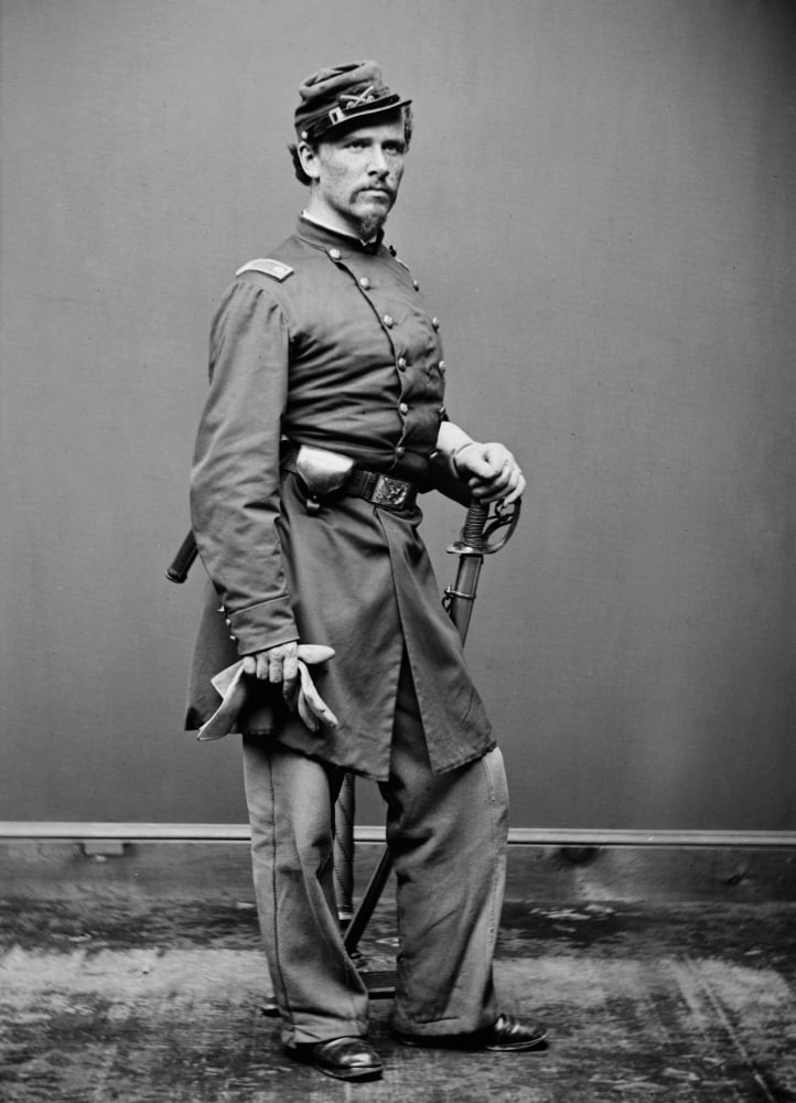 Civil War Union Soldier. Nlieutenant Colonel William B. Hyde Of The 9Th ...