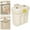 A, variant on Clearance Under $22, 1 Pack 15L Hanging Kitchen Trash Can, Foldable Waste Bin with Lid for Cabinet Door, Wall-Mounted Garbage Can for Under Sink, RV, Car, and Bathroom Use, 25x23x13cm (Sakura Pink)