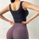 thumbnail image 4 of Niñas para damas Ropa de entrenamiento de Tops Chaleco Gimnasio negro Baoblaze Sujetadores deportivos para mujer, 4 of 8