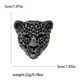 thumbnail image 1 of Broche léopard en strass pour femmes, Badge de tigre unisexe, broche de loup, fête de bureau, cadeaux pour amis, accessoires bijoux, 1 of 4