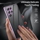 thumbnail image 2 of Funda magnética de vidrio templado de doble cara para teléfono, funda protectora completa de 360° a prueba de golpes con protector de lente con bloqueo de seguridad, para Samsung S21/S22/S23/S24 Plus, 2 of 6